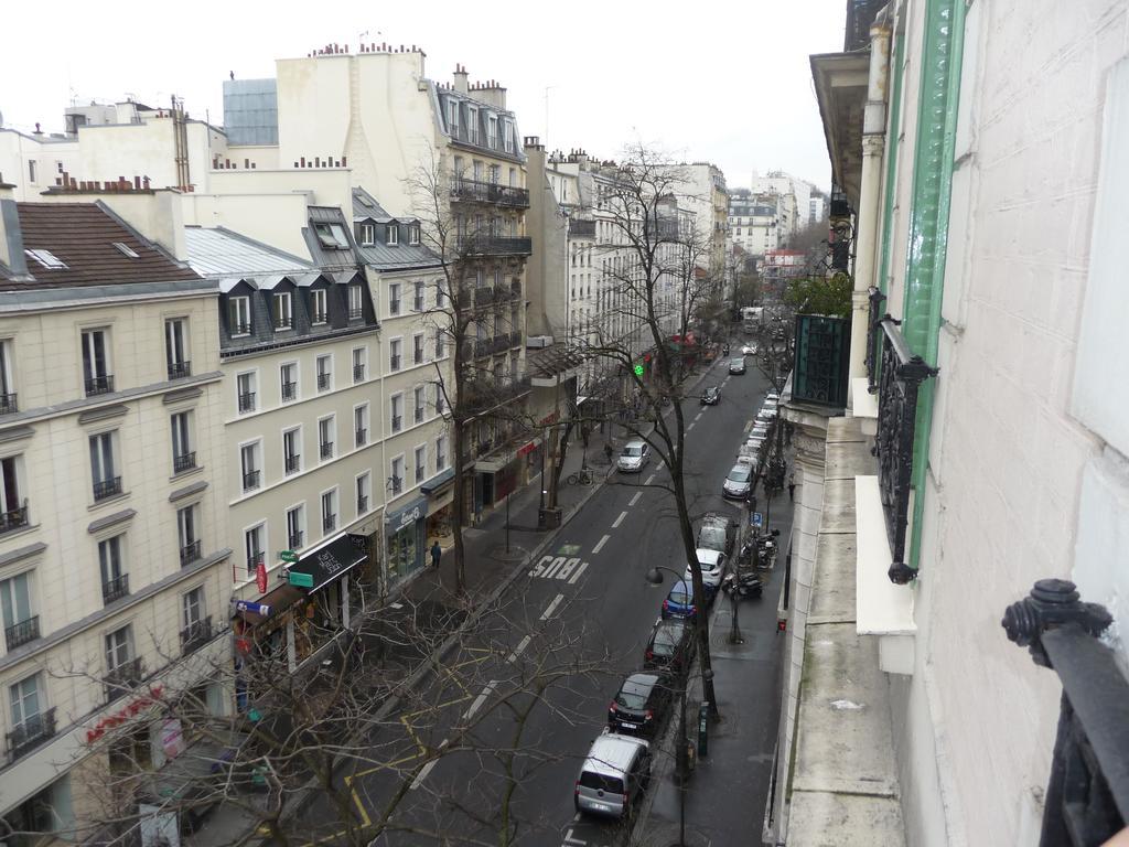 Hotel Des Buttes Chaumont Paris Exterior foto