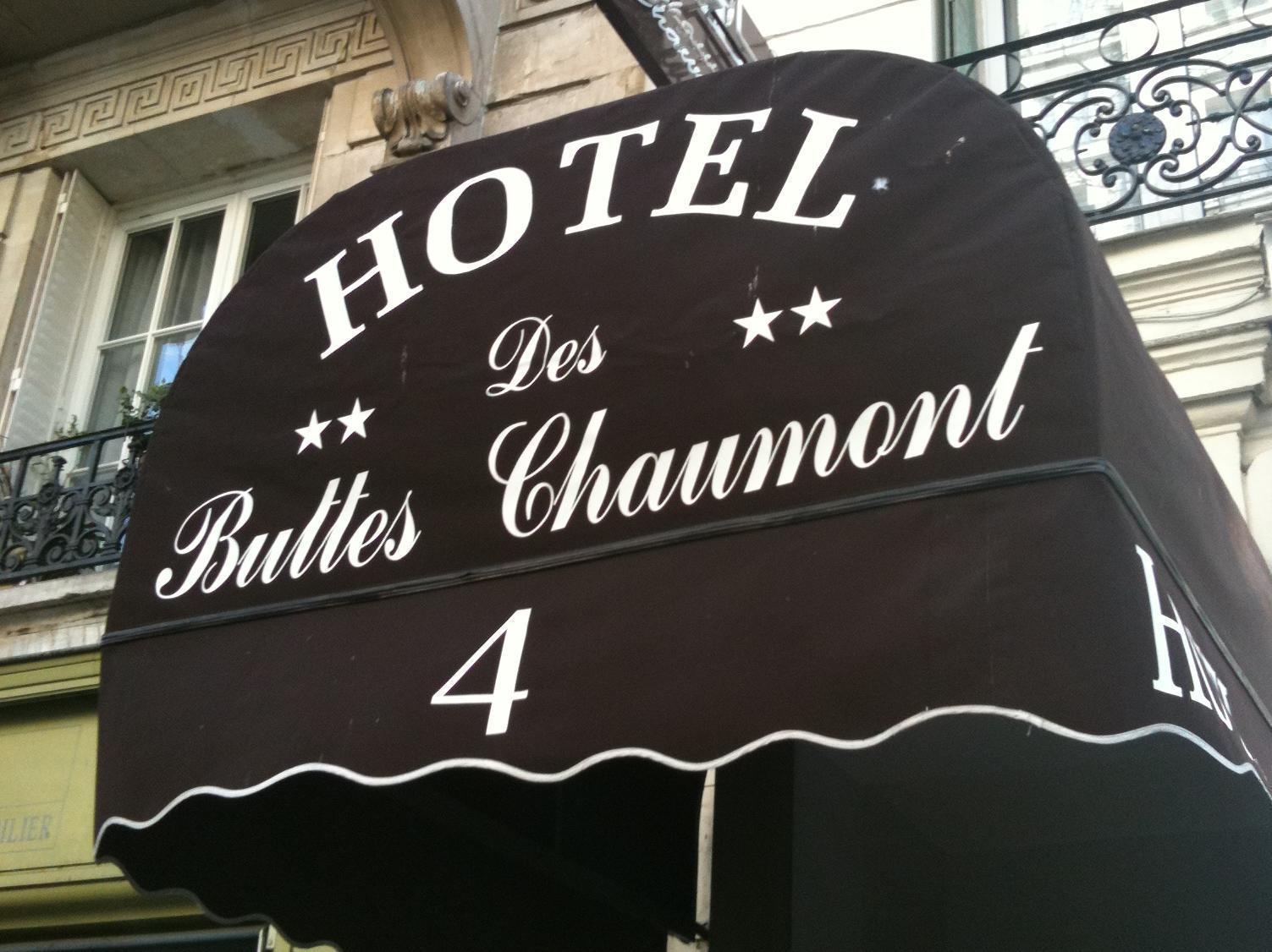 Hotel Des Buttes Chaumont Paris Exterior foto